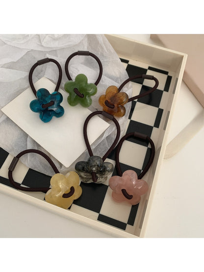 Gifty - Pretty Floral Pattern Hair Tie