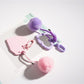 Keypus - Heart Shaped Macaron Keychain