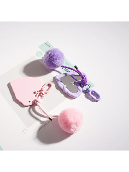 Keypus - Heart Shaped Macaron Keychain