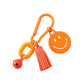 Keypus - Stylish Tassel Smiley Face Keychain