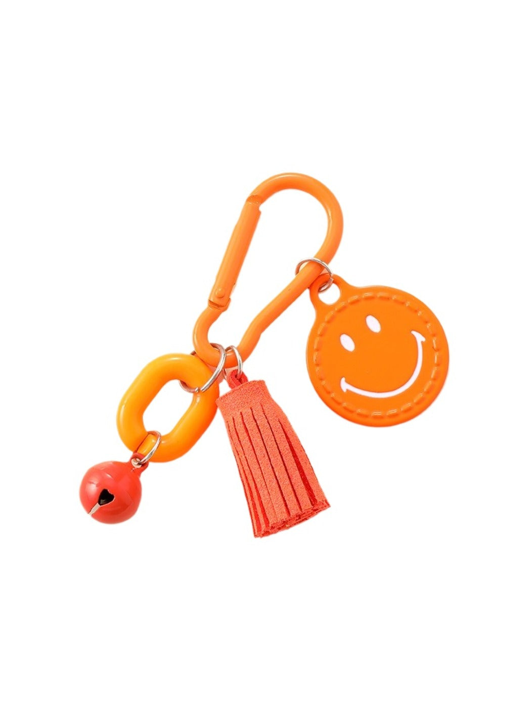 Keypus - Stylish Tassel Smiley Face Keychain