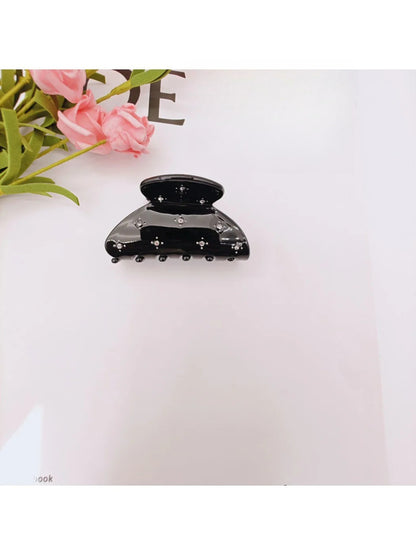 Beau - Starry Rhinestone-Embellished Elegant Hair Clip