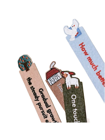 Feltery - Cute Cartoon Themed Creative Bookmarks