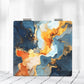 Mirroray - Abstract Pattern PU Folding Makeup Mirror
