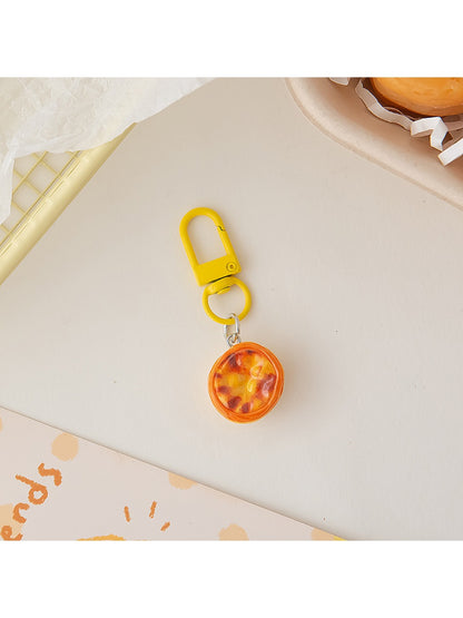 Keypus - Cute Egg Tart Keychain