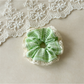 Gifty - Plaid Lace Trim High Stretch Hair Tie