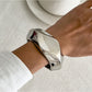 Lovra - Irregular Wide Band Bracelet
