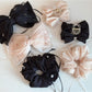 Beau - Polka Dot Ribbon Bow Detail Hair Claw Clip