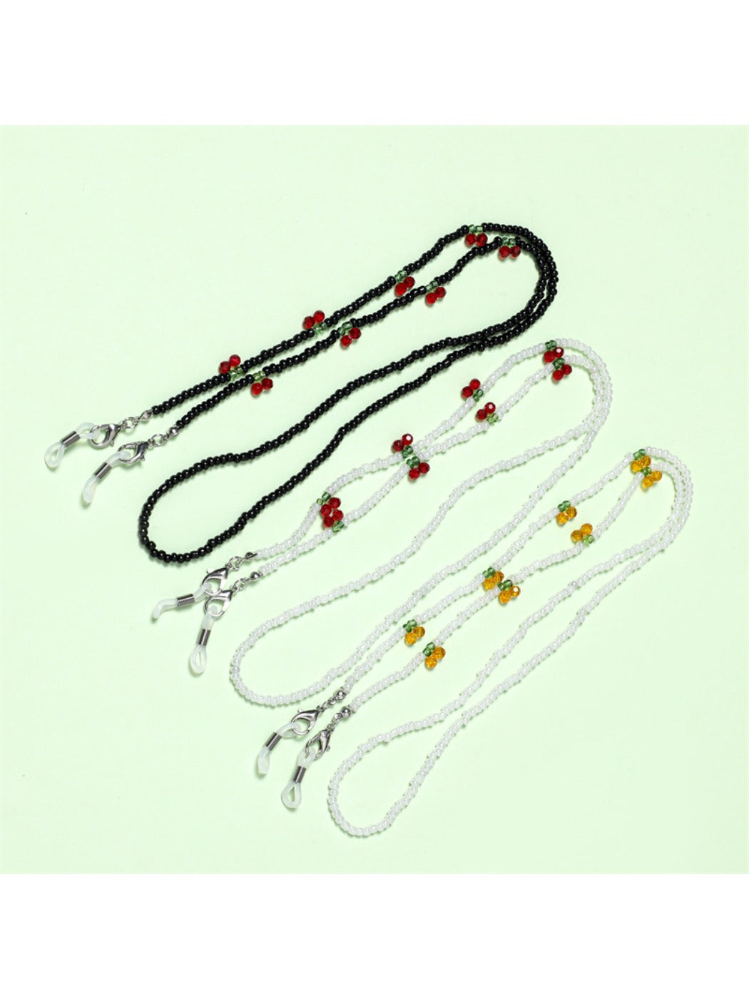 Velra - Cherry Beaded Eyeglass Strap