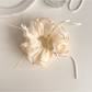 Gifty - Sweet Ruffled Bow Ribbon Ponytail Scrunchie