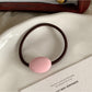 Gifty - Solid Color Oval Hair Tie