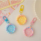 Keypus - Round Macaron Colored Keychain