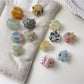 Beau - Macaron Colored Oval Openwork Claw Clip