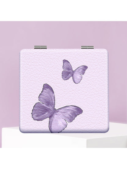Mirroray - Butterfly Print Foldable Makeup Mirror