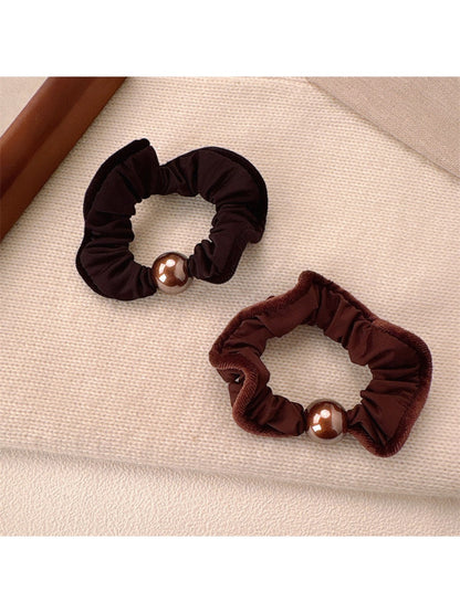 Gifty - Dual Tone Chocolate Hair Ties