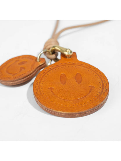 Keypus - Cute Smiley Face-Shaped Charm Keychain