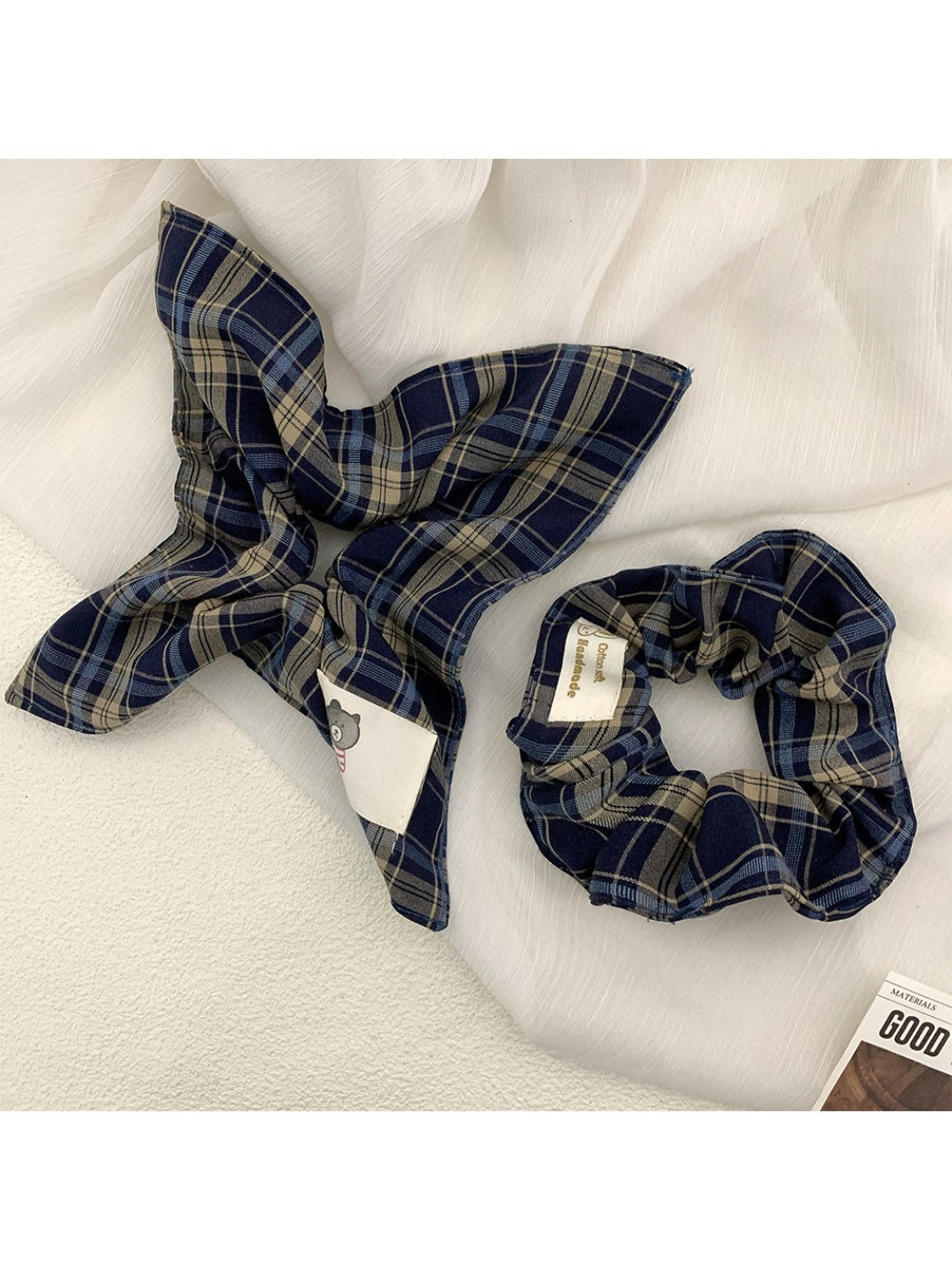 Gifty - Cute Plaid Pattern Hair Tie