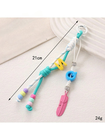 Keypus - Elegant Feather-Shaped Keychain