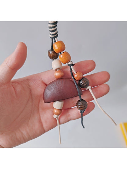 Keypus - Nut Shaped Wind Chime Keychain