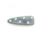 Beau - Floral Acetate Triangular Side Hair Clip