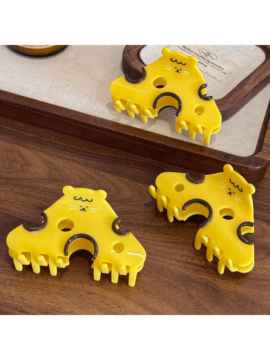 Beau - Cute Cheese Shaped Hair Claw Clip