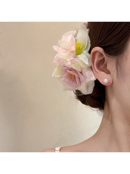 Beau - Bohemian Style Rose Blossom Hair Clip