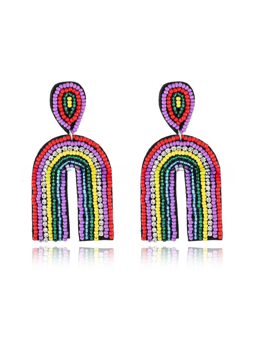 Earedge - Tropical Inspired Dangling Bead Earrings