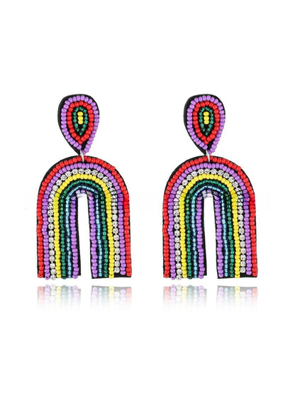 Earedge - Tropical Inspired Dangling Bead Earrings