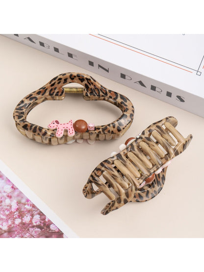 Beau - Openwork Cloud Shaped Hair Claw Clip