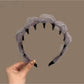 Gifty - Beaded Mesh Twisted Tooth Detail Headband