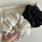 Gifty - Vintage Polka Dot Minimalist Scrunchie