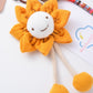 Keypus - Funny Orange Smile Sunflower Keychain