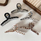 Beau - Plaid Leopard Polka Dot Hair Claw Clip