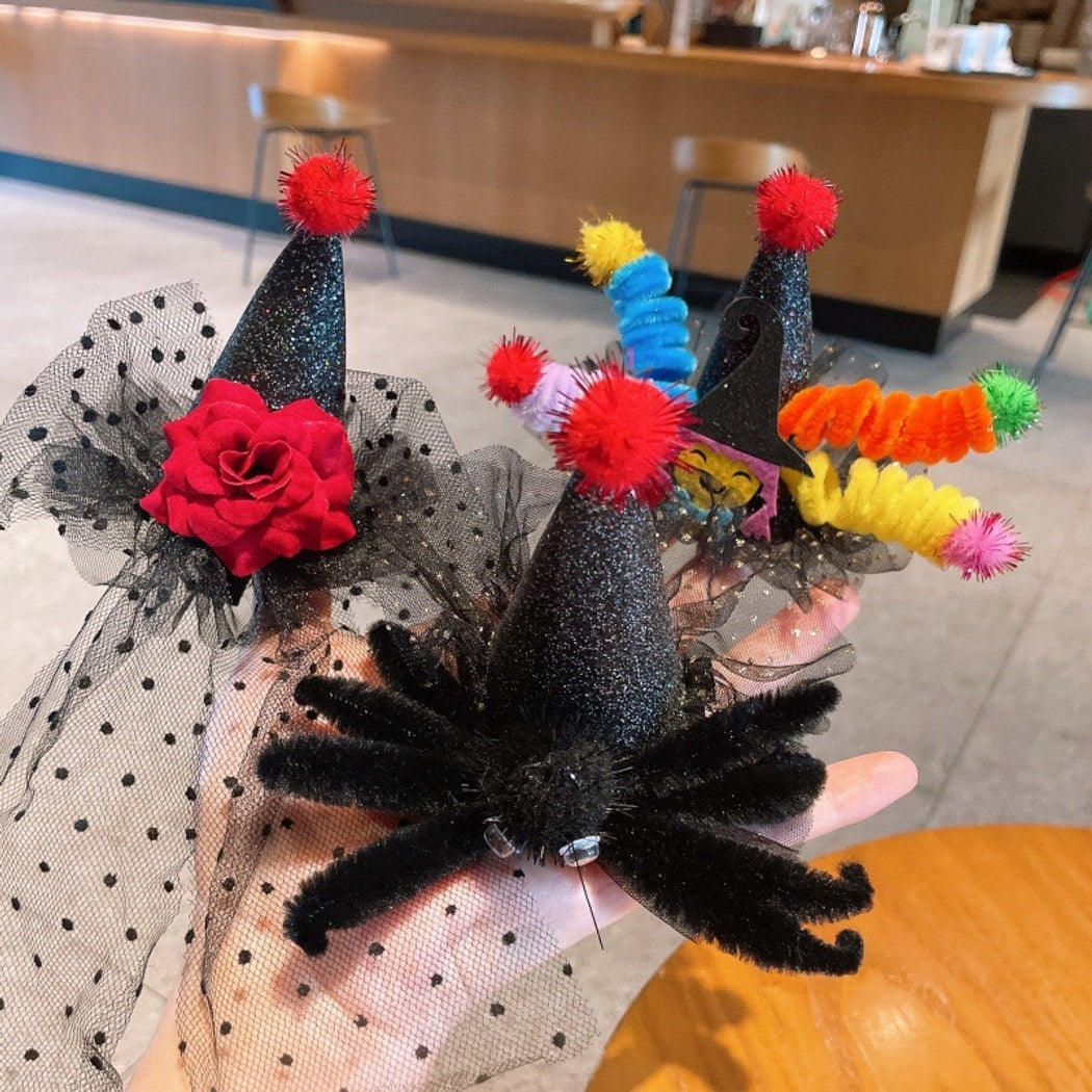 Beau - Cute Halloween Pumpkin Hat Hair Clip