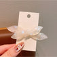 Beau - Acetate Fiber Butterfly Bow Spring Hair Clip