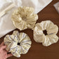 Gifty - Striped Polyester Ruched Everyday Hair Scrunchie