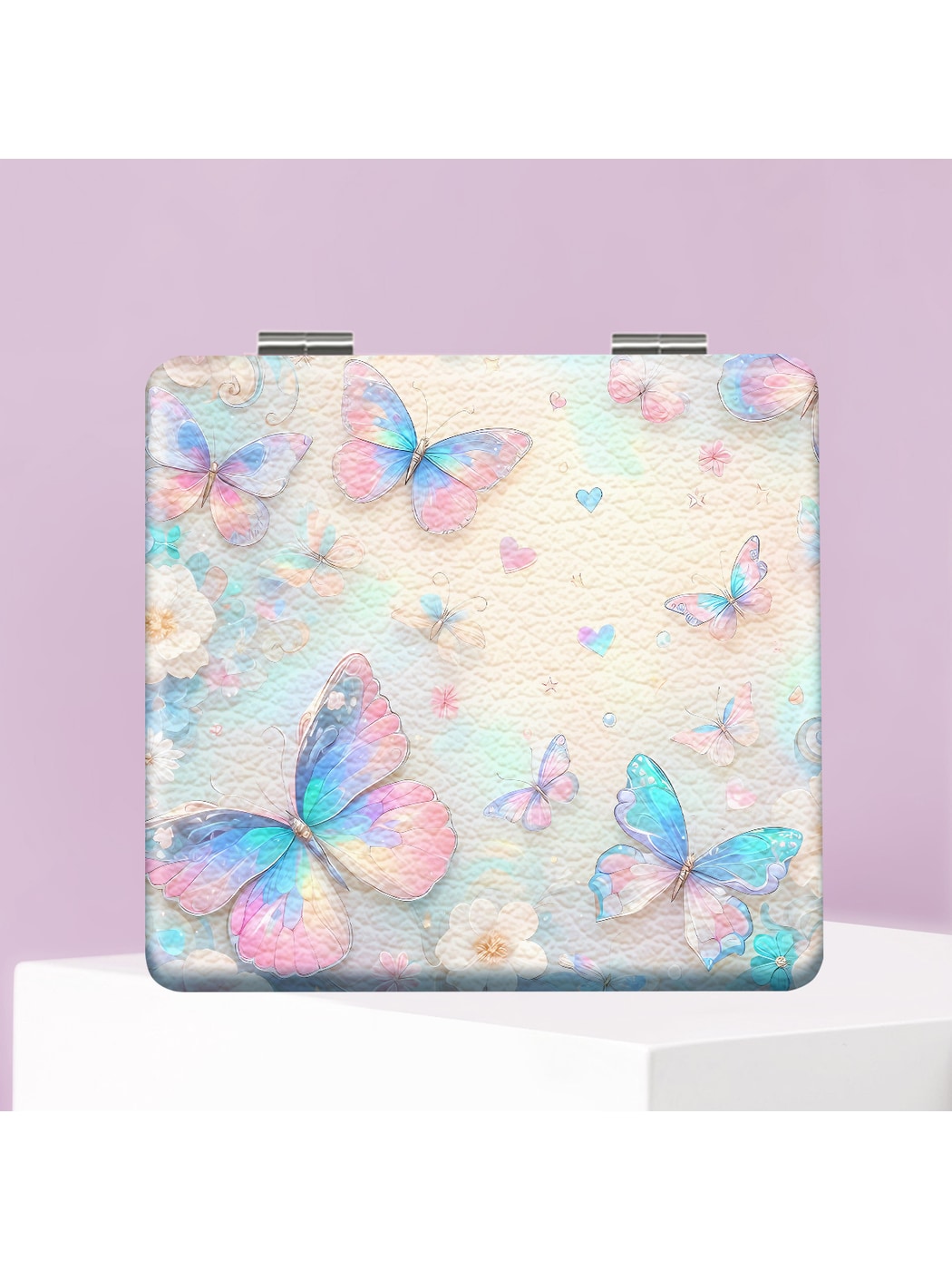 Mirroray - Butterfly Design Portable Folding Makeup Mirror