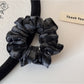 Gifty - Floral Bud Plaid Hair Scrunchie
