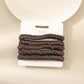 Gifty - Small Hair Ring Five Piece Set