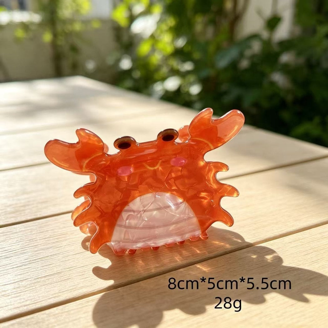 Beau - Ocean Animal Shape Acrylic Claw Clip