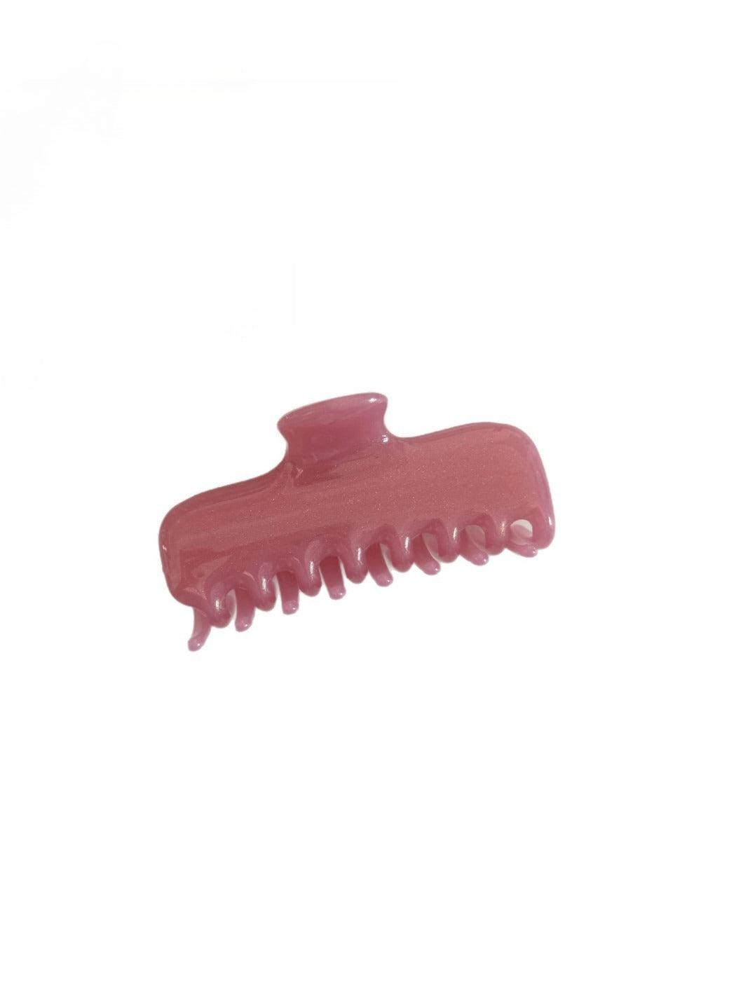 Beau - Glossy Square PC Alloy Hair Claw Clip