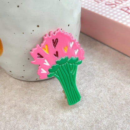 Beau - Pastoral Food and Flower Design Hair Clip