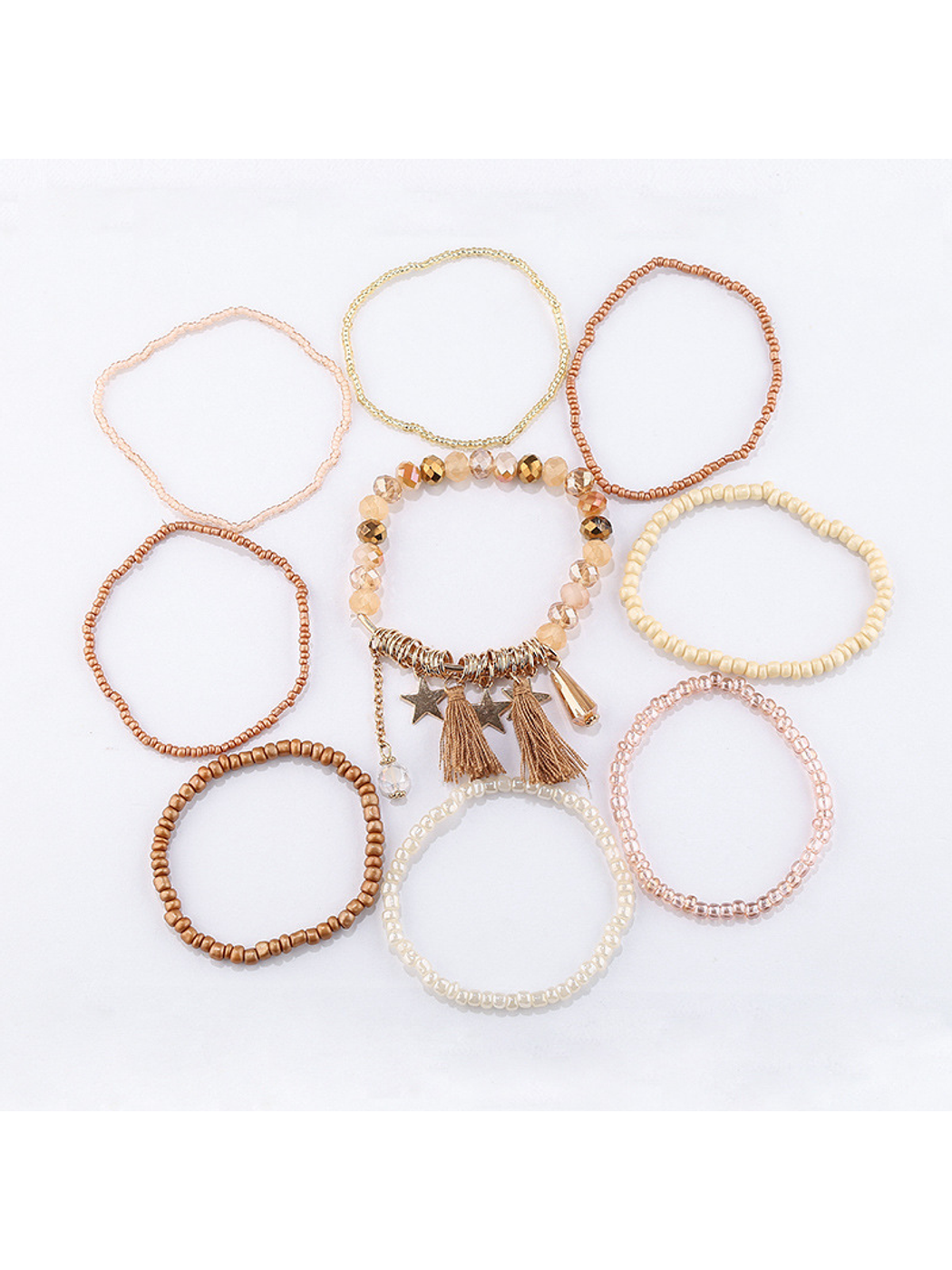 Lovra - Bohemian Star Tassel Multilayer Bracelet