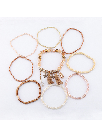 Lovra - Bohemian Star Tassel Multilayer Bracelet