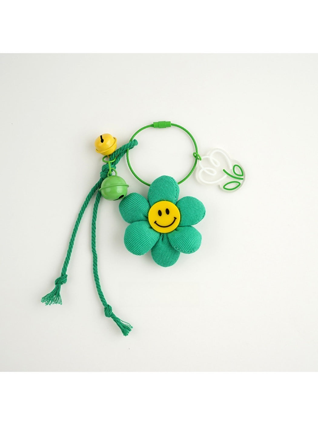 Keypus - Daisy Sunflower Smile Keychain