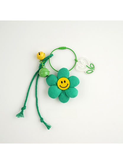 Keypus - Daisy Sunflower Smile Keychain