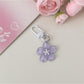 Keypus - Sweet Floral Pendant Key Ring Charm Keychain