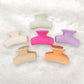 Beau - Matte Curved Plastic Claw Clip