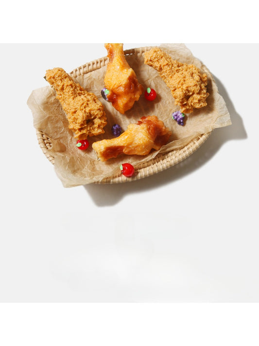 Beau - Realistic Fried Chicken Leg Hair Clip
