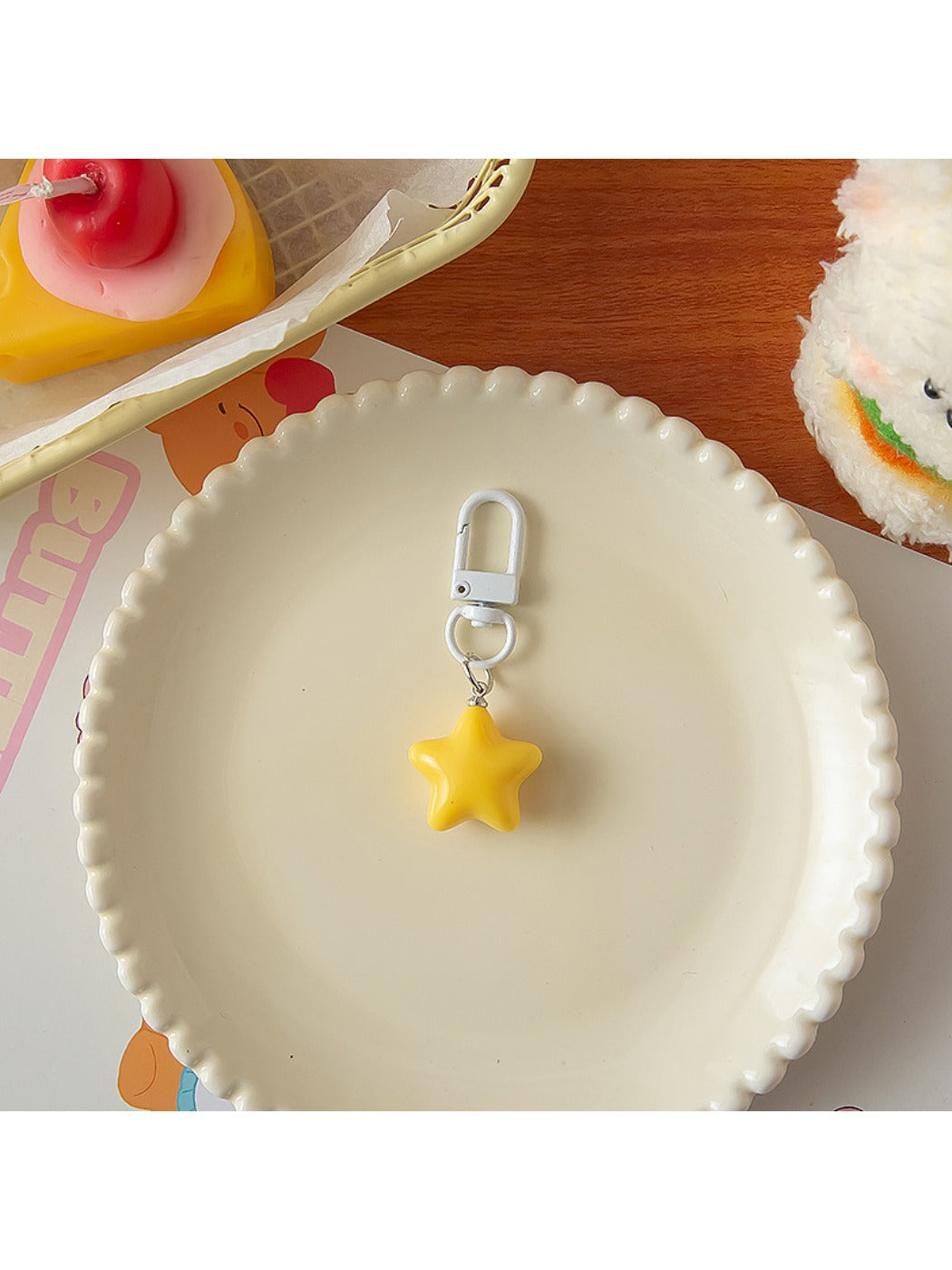 Keypus - Cute Star Shaped Keychain
